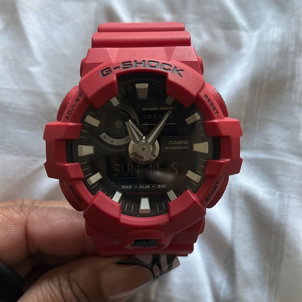 Red Men’s G Shock